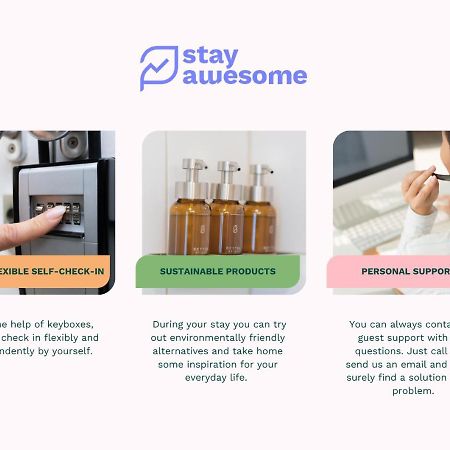 Stay Awesome - Modernes Apartment Am Botanischen Garten Kassel Eksteriør billede
